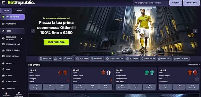 BetRepublic Willkommensbonus