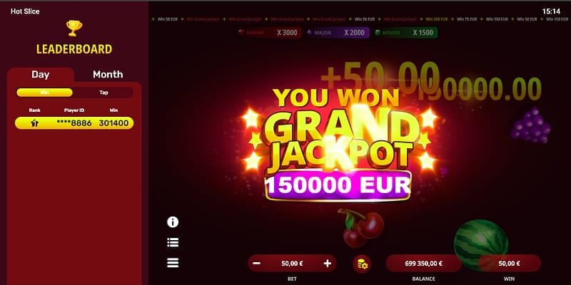 Hot Slice wie spielt man? – Das Jackpot-System: getrennt vom Rest