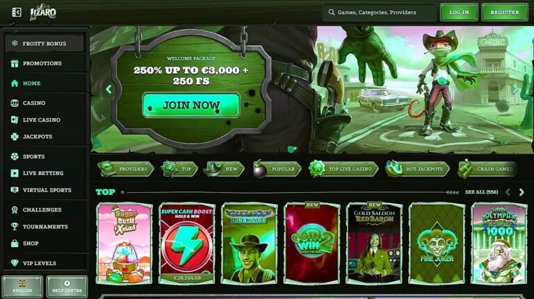 Lizaro Casino Anmeldung und erste Eindrücke