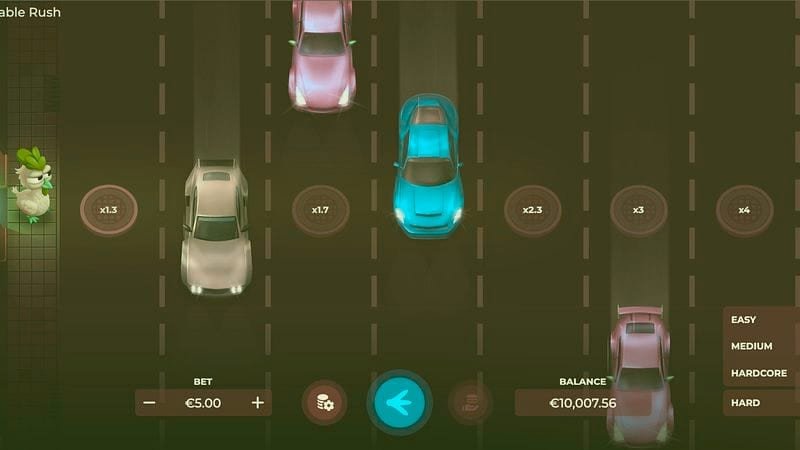 Uncrossable Rush Tempo und Spielmechanik – Warum Easy und Hardcore sich wie zwei verschiedene Spiele anfühlen